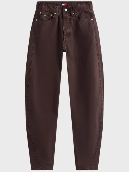 Середній підйом джинси Tommy Jeans коричневі