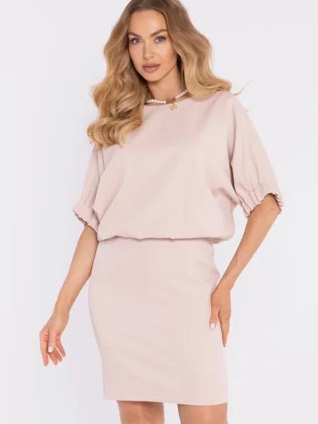 Rochie mini Made Of Emotion bej