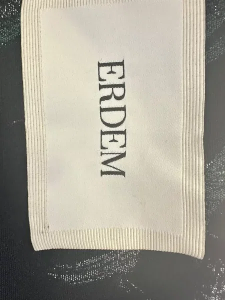 Rochie Erdem cu două rânduri de nasturi negru