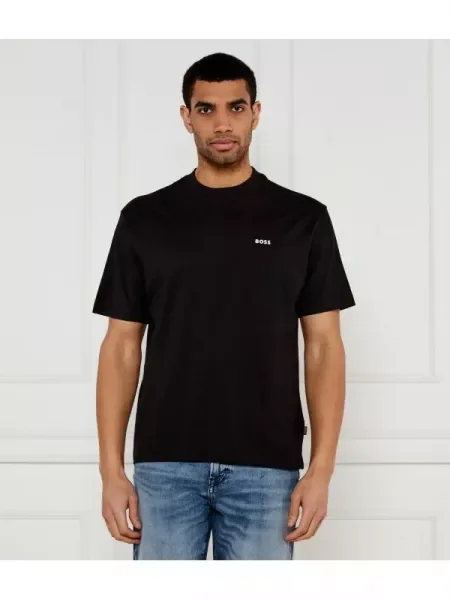 BOSS ORANGE Tricou Te_Nowhere | Relaxed fit negru
