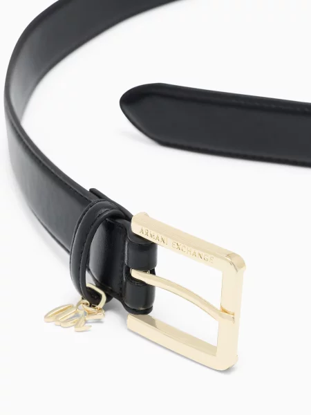 Ремень Armani Exchange с ремешками черный