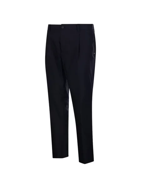 Plisované kalhoty Entre Amis modré