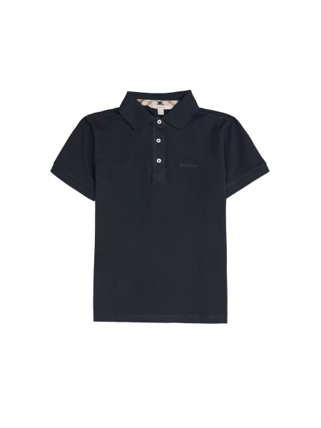 Поло Barbour синее
