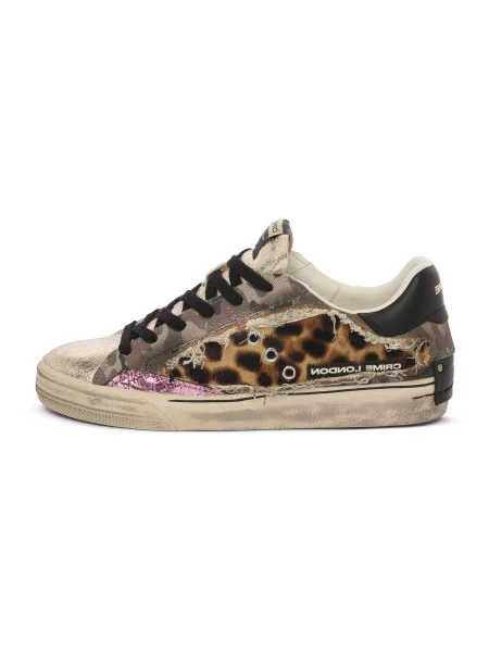 Sneakerși Crime London alb