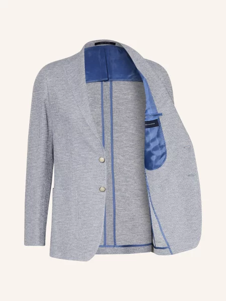 Tagliatore Koszula Slim Fit blau biała