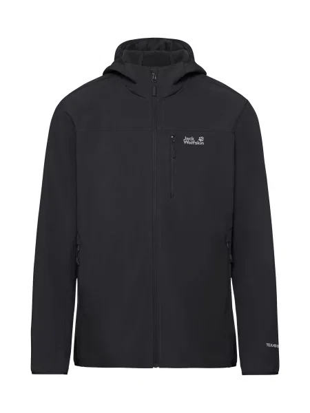 JACK WOLFSKIN Flisová bunda čierna