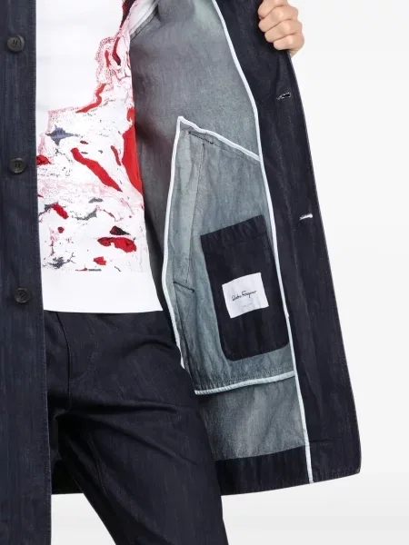 Palton Ferragamo albastru