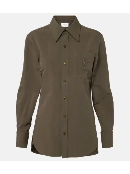 Cămașă Saint Laurent de in verde