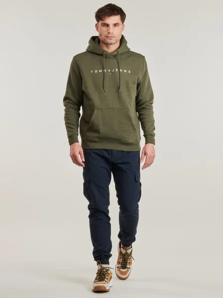 Pantaloni cargo Tommy Jeans albastru