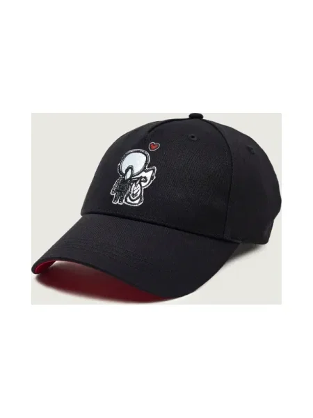 Karl Lagerfeld șapcă de baseball din IKON negru