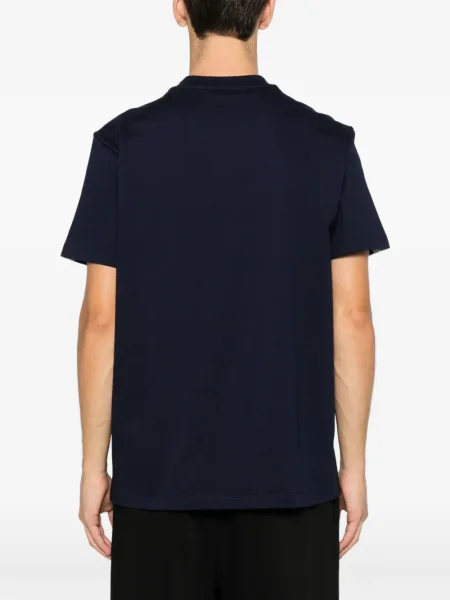Tricou Ferragamo cu dungi albastru