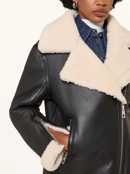 Belstaff Kožená Bunda Virden černá