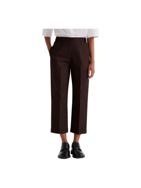 Spodnie Meimeij brązowe