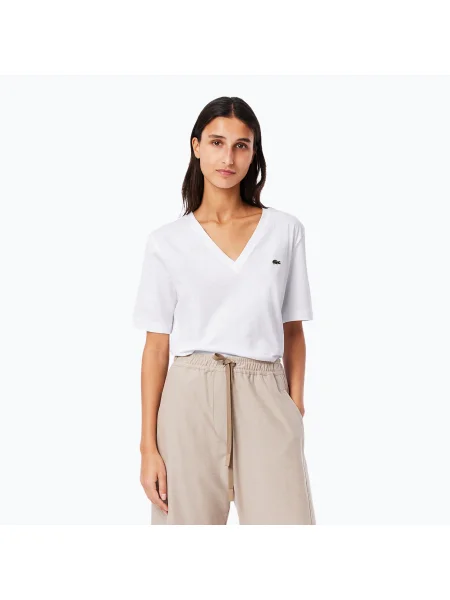 Lacoste Tričko biela