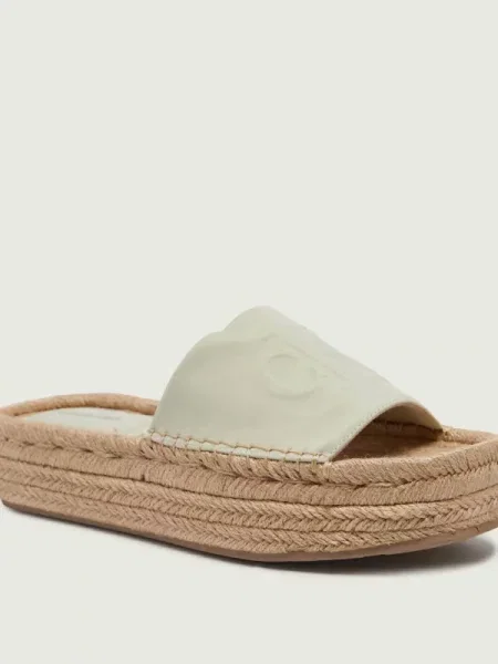 Saboți Calvin Klein albastru