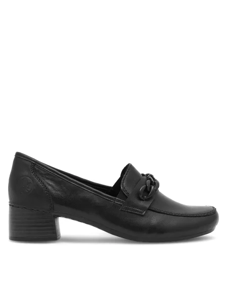 Pantofi loafer Rieker negru