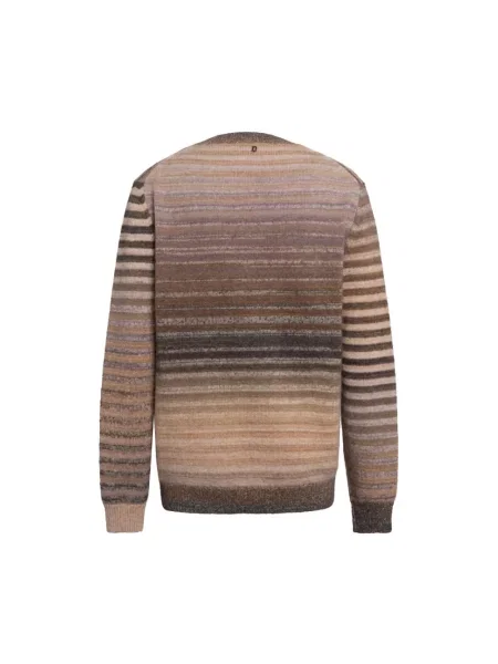 Sweter Dondup wełniany brązowy