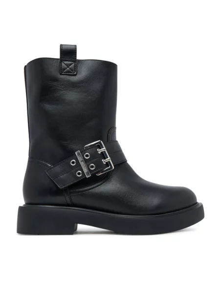 Polokozačky LOVE MOSCHINO černé