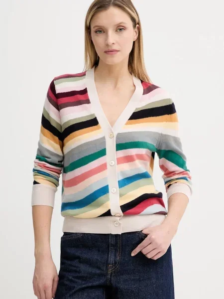 PS Paul Smith cardigan din lână light bej