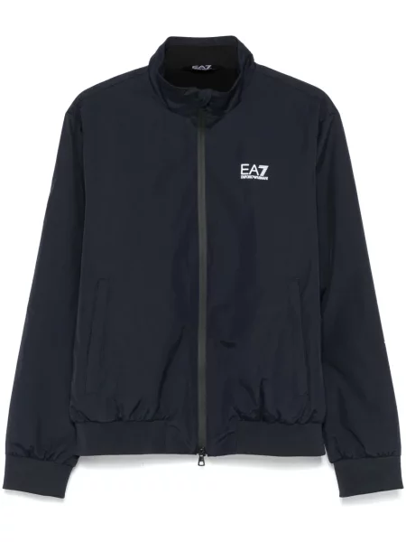 Geacă Ea7 Emporio Armani cu imagine albastru