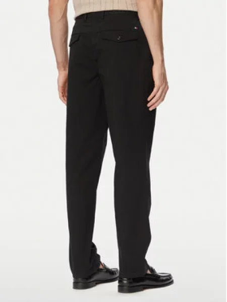 Chino nadrág Tommy Hilfiger fekete