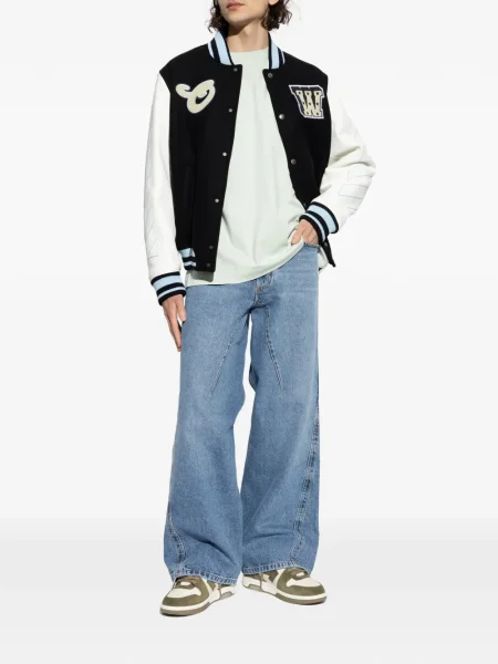 Tricou Off-white cu decolteu rotund alb