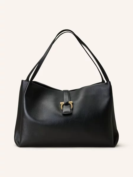 Ferragamo Shopper černá