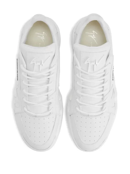 Sneakerși Giuseppe Zanotti din piele alb
