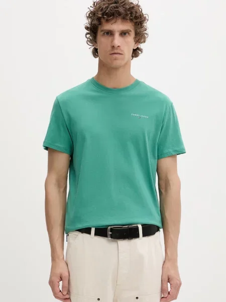 Tommy Jeans tričko zelené