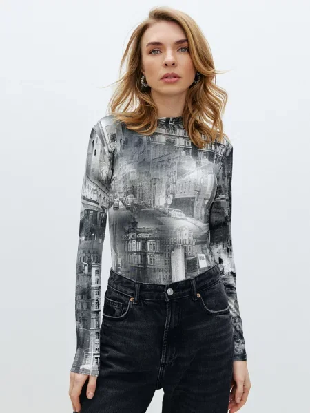 RicaMare Боді сірий