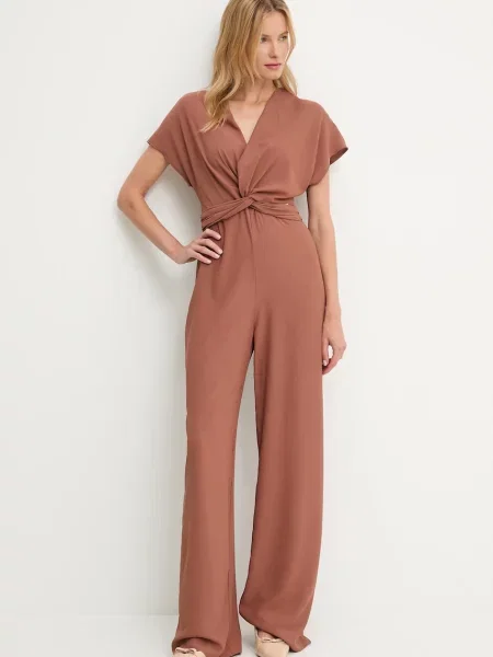 Комбинезон Answear.lab коричневый