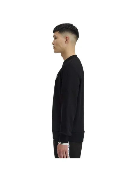 Fred Perry hanorac de barbati neted negru