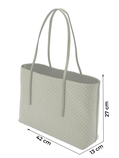 Geantă shopper Calvin Klein bej