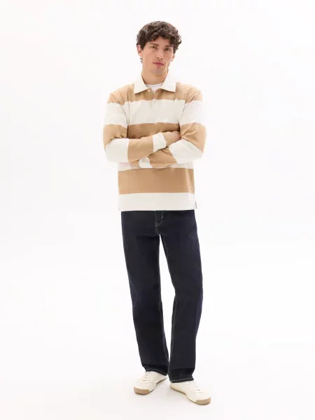 Polo majica Celio smeđa