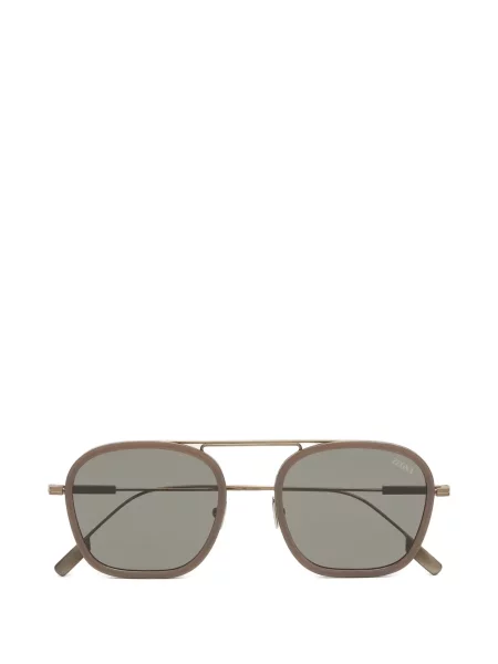 Ochelari de soare Zegna maro