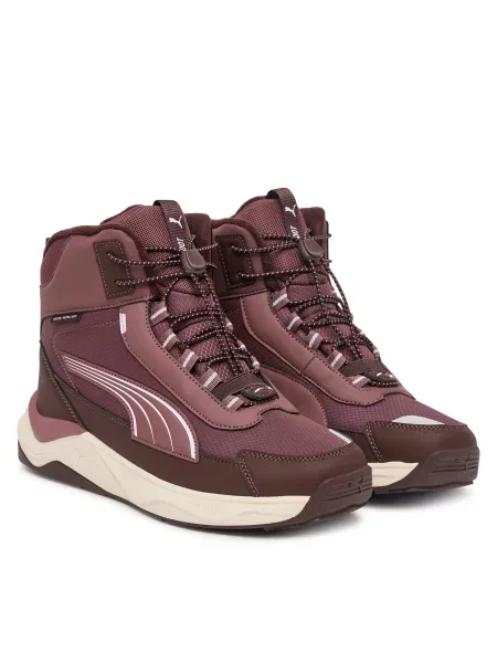 Kotníková obuv Puma Evolve Boot JR Bordó