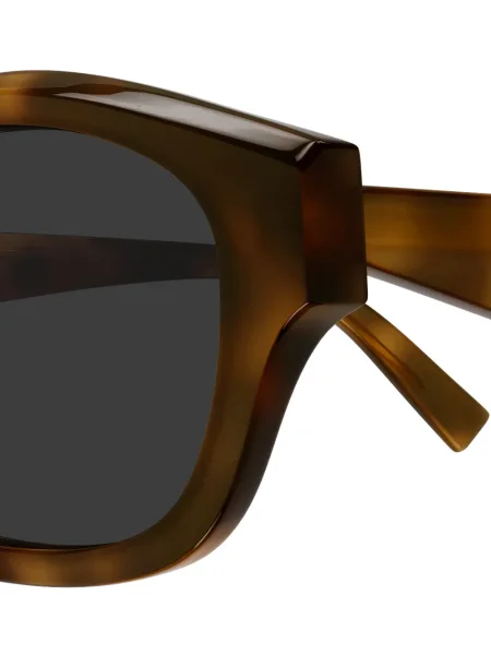 Saulės akiniai Saint Laurent Eyewear ruda
