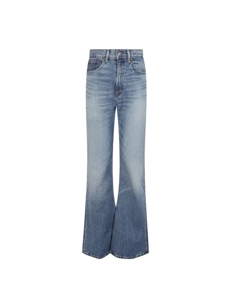 Jeansy dzwony Ralph Lauren dzwony niebieskie