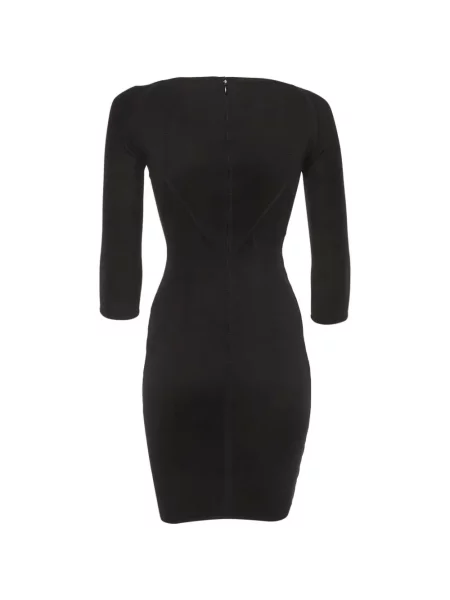 Rochie mini Dsquared2 tricotate negru