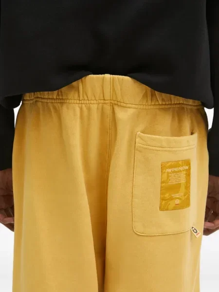 Pantaloni Aape By A Bathing Ape galben
