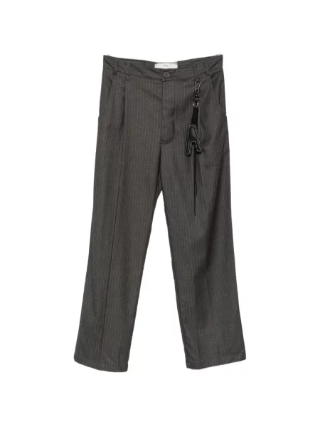 Pantaloni Song For The Mute cu dungi gri