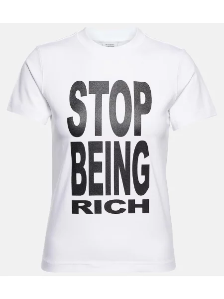 Tricou Vetements alb