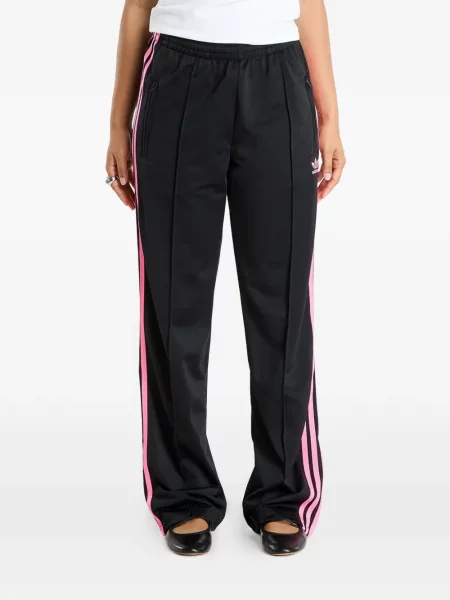 Τρέξιμο fleece μπλούζα Adidas με λαιμόκοψη v μαύρο