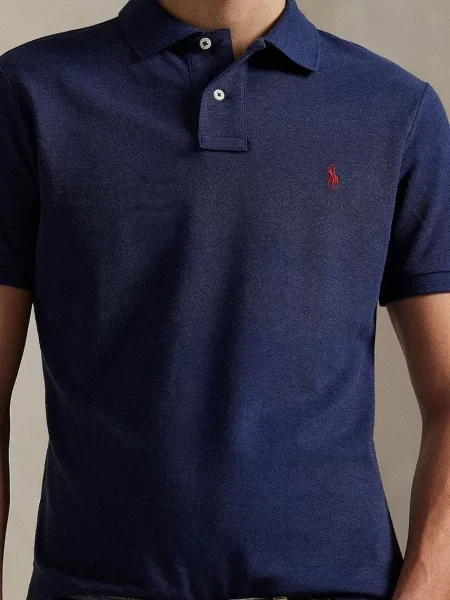 Однотонное поло Polo Ralph Lauren