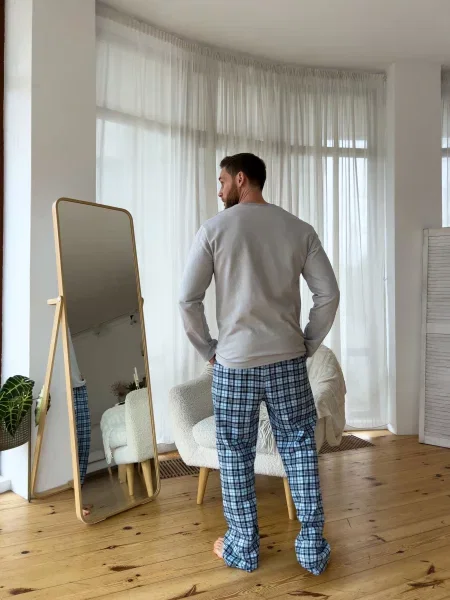 Пижама Cosy голубая