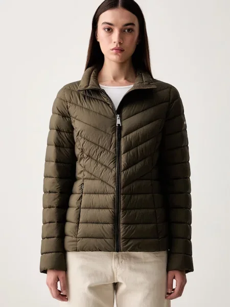 DKNY geacă petrecută pentru femei verde