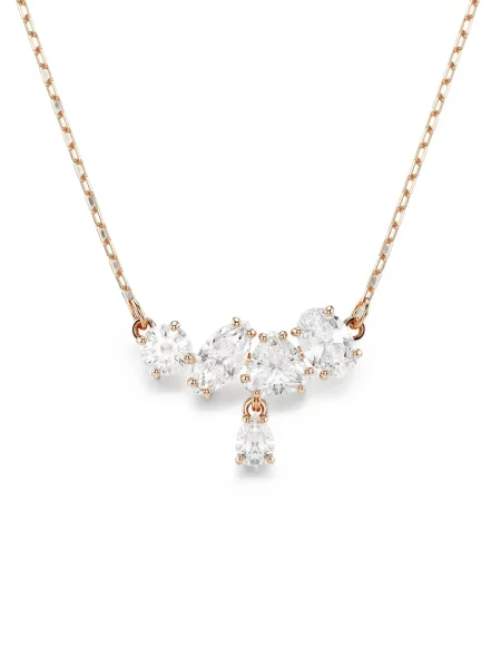 Colier Swarovski roz