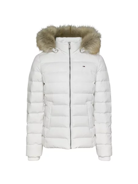 Kurtka jeansowa Tommy Jeans biała