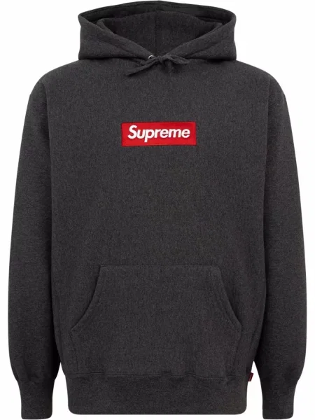 Hanorac cu glugă Supreme gri