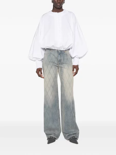 Blugi drepți Balmain albastru